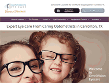 Tablet Screenshot of omnivisioneye.com